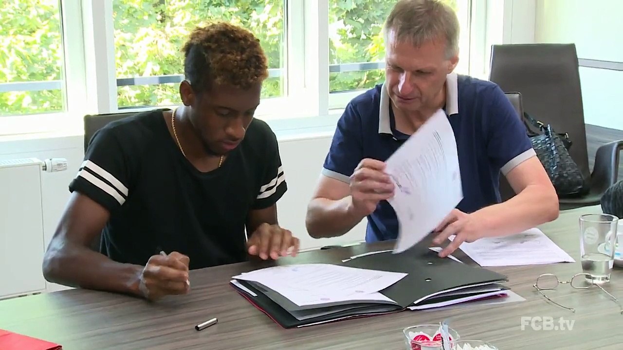 Willkommens-Interview mit Kingsley Coman