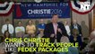 Chris Christie Wants To Track People Like FedEx Packages