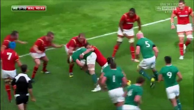 Pays de Galles - Le match hors-norme de Dan Lydiate face à l'Irlande
