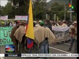 Colombia: continúan movilizaciones contra despojo territorial