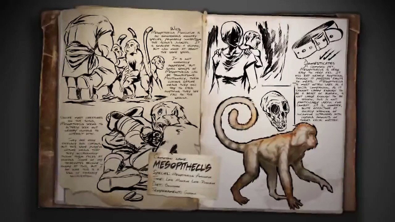 ARK Survival Evolved - Vignette - Mesopithecus