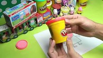 Peppa Pig en español Play doh Plastilina juguetes de Peppa Pig