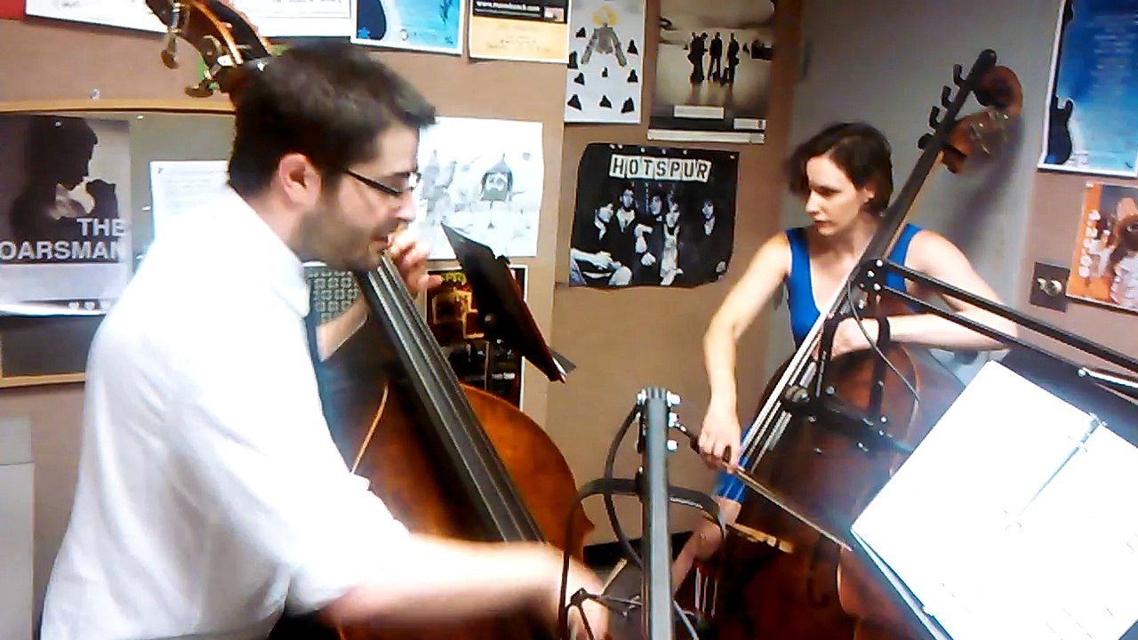 Bearjay Bass Duo perform "Rush Hour" Live 8.30.2015 @ WGMU