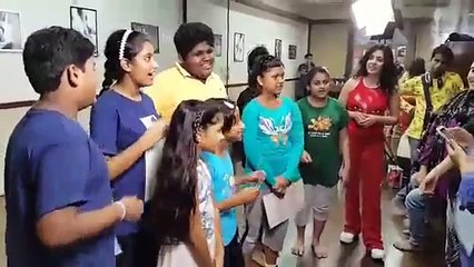 Body Art – Nawaz Modi Singhania,  Indian Idol Junior – Media Coverage