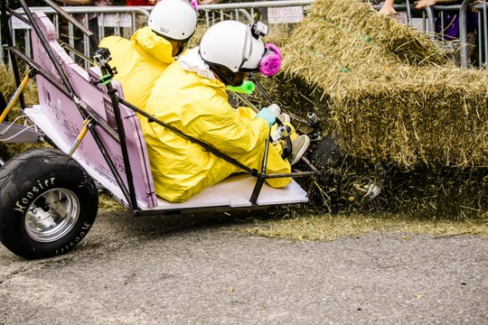 Gnarliest Crashes from Red Bull Soapbox Race: Cincinnati Ohio