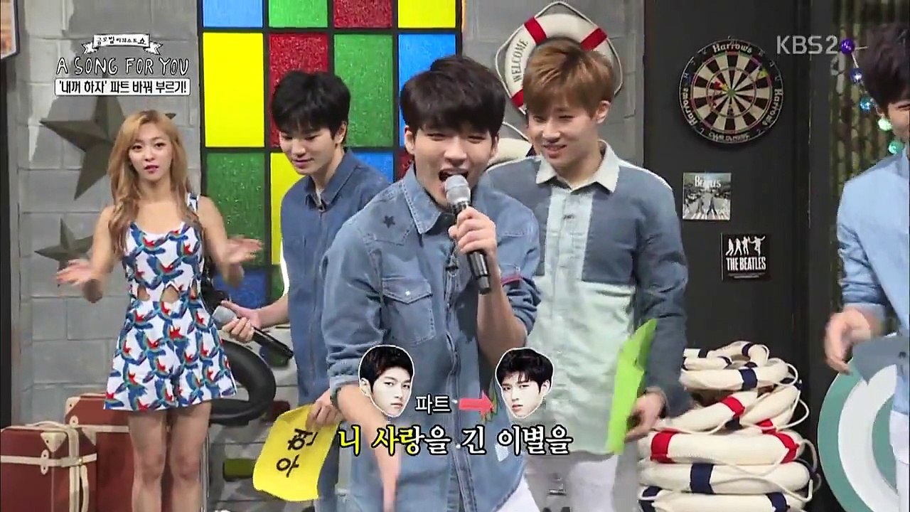 150809 A Song For You 4 - Infinite(singing "Be Mine" cut)