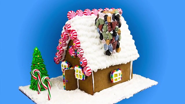 How to Make a Gingerbread House Gingerbread House Recipe from Cookies Cupcakes and Cardio