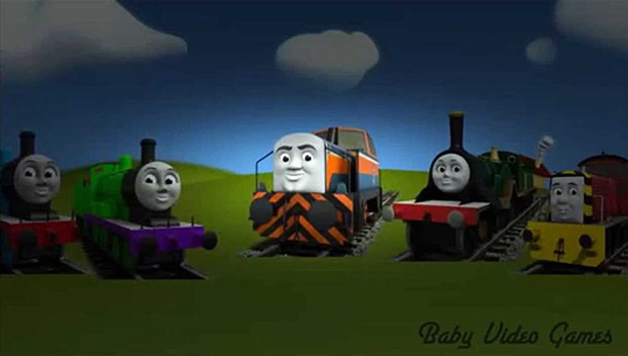Finger Family Nursery Rhymes Music Cartoon Children Thomas the train Education | Gera Nort