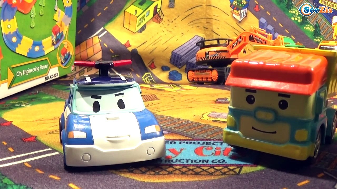 ✔ Мультики про Машинки Экскаватор на Детской Площадке Развивающие Мультфильмы