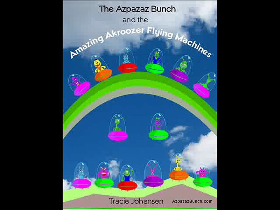 Little Aliens - Akroozer Flying Machines - Fun Kids Picture Book Read Aloud