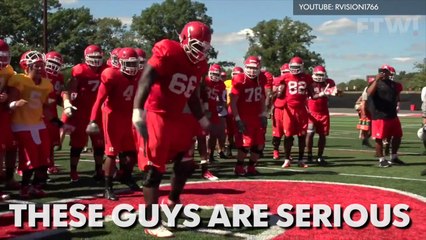 Watch this incredible college football dance-off