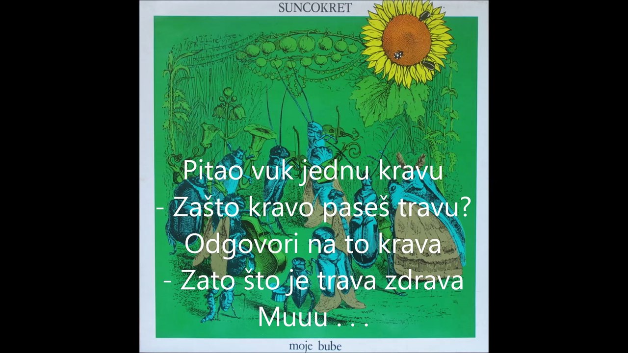 Suncokret -6 vuk i krava jd