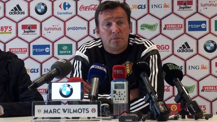Wilmots: "Tous mes joueurs sont casés"