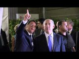 Firenze - Renzi incontra Netanyahu. L'arrivo (29.08.15)