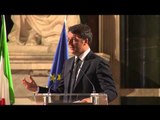 Firenze - Renzi incontra Netanyahu. Dichiarazioni alla stampa (29.08.15)