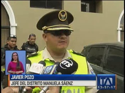 Policía detuvo a dos presuntos delincuentes en Quito