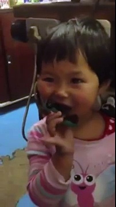 Chinese baby speaks Zulu..