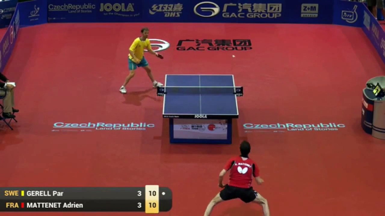 Tennis de table : Incroyable Echange de 91 coups !