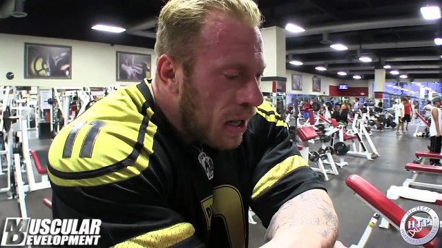 2015 MR OLYMPIA - DENNIS WOLF - SHOULDERS 8 Weeks before the Olympia