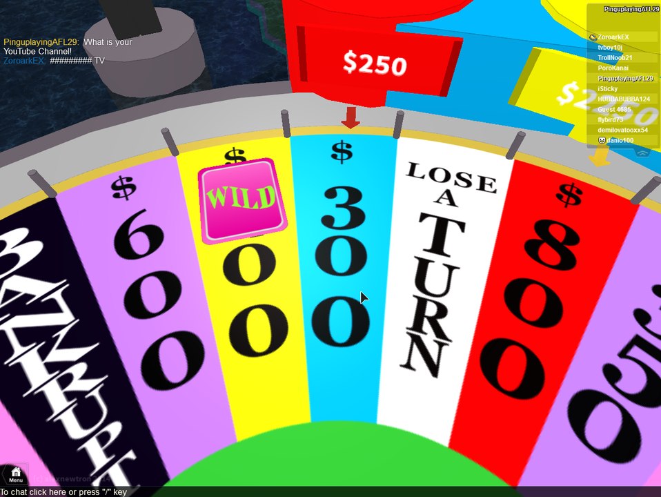 The 3 Dogs plays Roblox Wheel of Fortune!! #1