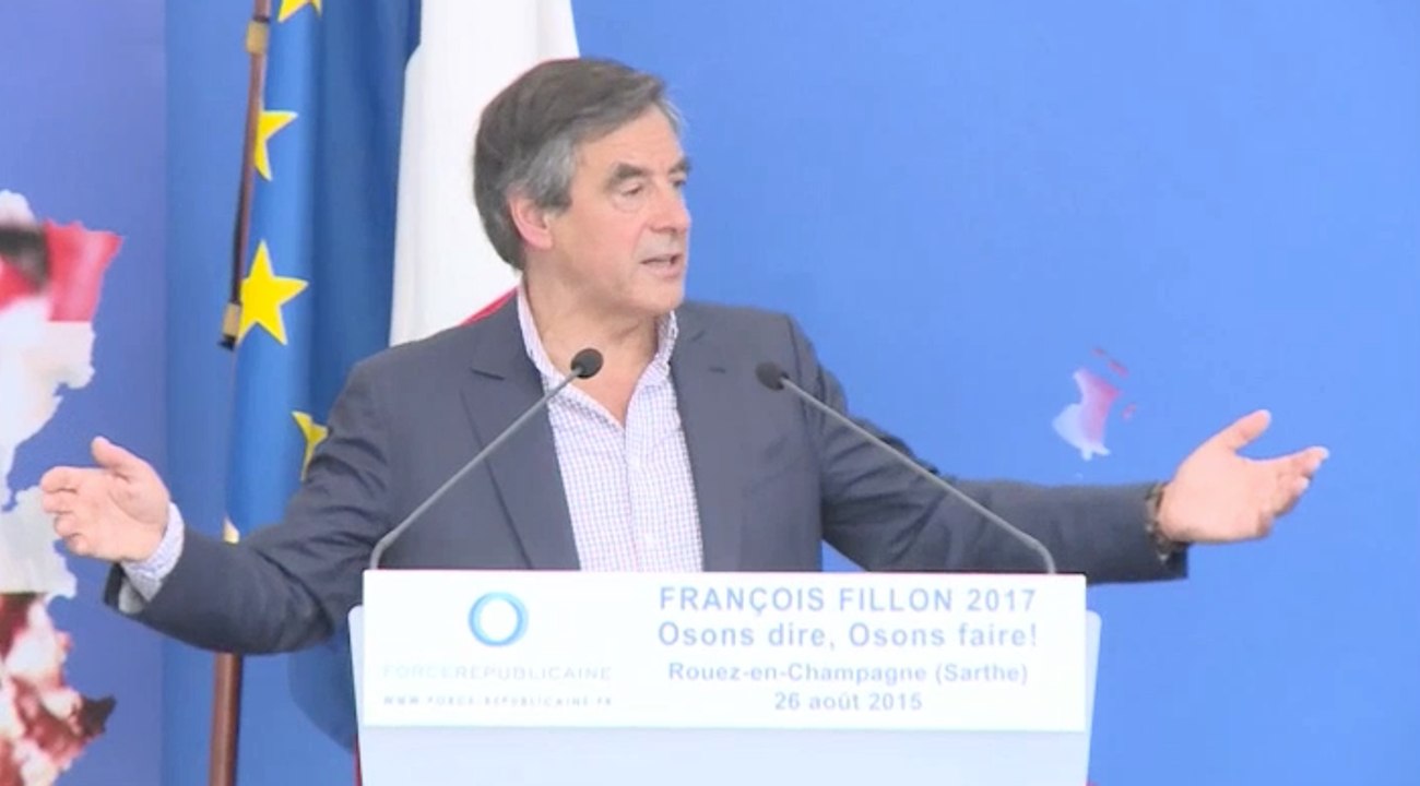#Rouez2015 : Discours de François  Fillon à Rouez-en-champagne