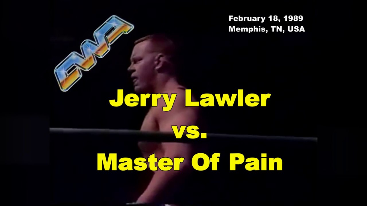 1989 02 18 Cwa Memphis Jerry The King Lawler Vs Master Of Pain Undertaker Video Dailymotion