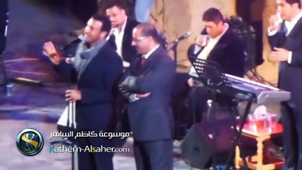 تكريم كاظم الساهر - مهرجان جرش ٢٠١٣