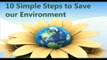 10 Simple Steps to Save our Environment! -Hamilton County Public Health