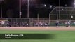 Varsity CA High School Softball 1st Base Pop Fly Out: Great Oak vs Santiago. Burrow Class 2017