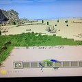 Xbox 360 minecraft seed- messed up desert temple- and big ocean biome- weird snow biome