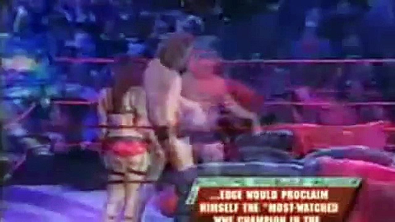 Lita's Kisses & Opening of Bra in WWE