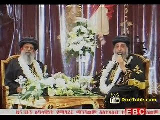EOTC Patriarch Abune Mathias Returns Home After A Week Long Visit to Egypt