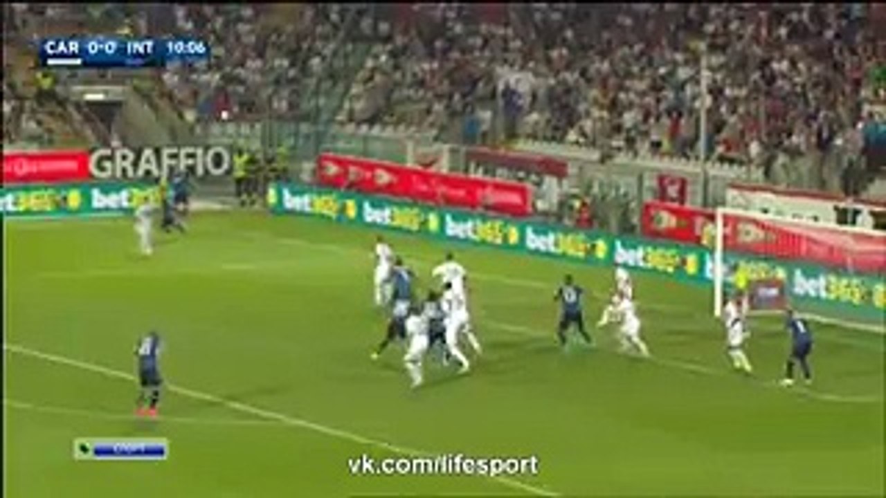 Carpi vs Inter - Serie A 2015-08-30