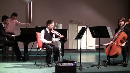 Piano Trio for Piano, Violin & Cello in A Major composed by Spencer Tsai (age 7)