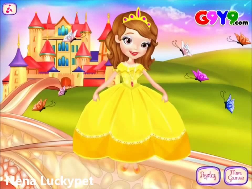 Disney Princess Sofia Makeover Video Play Girls Games Online Dress Up Games