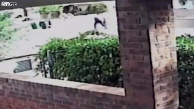 LiveLeak: Two Armed Robbers Mowed Down By Victim - Two Armed Robbers Ran Over By Victim