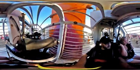 360º Video | Kamikaze Carnival Ride in spherical 360 degree video. Works with google cardboard!
