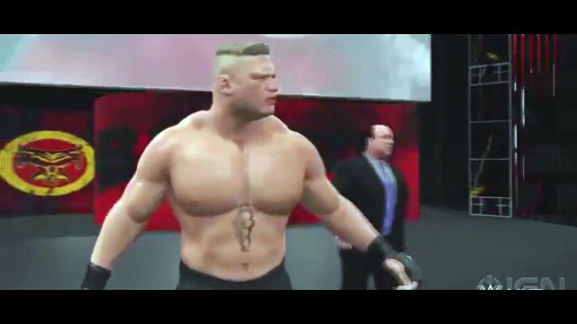 Wwe 2k16 Brock Lesnar Entrance , Finisher and Signature (PS4/XBOX1)
