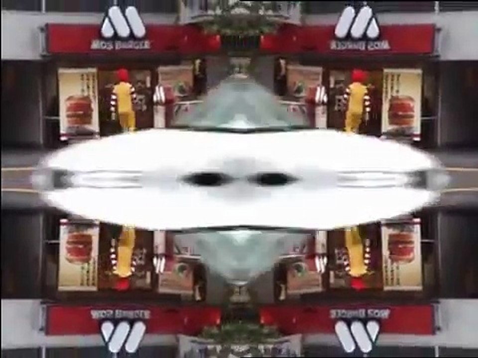 Ronald McDonald Freaks Out!