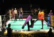 Manuel Majoli, Daichi Sasaki & Ayumu Gunji vs The Great Sasuke, Syu Brahman & Kei Brahman (Michinoku Pro)