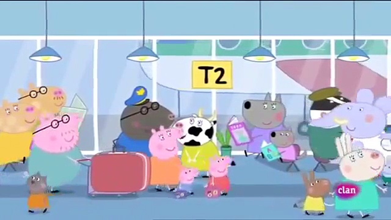 Peppa Pig en Español episodio 4x36 De vacaciones en avión