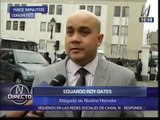 Roy Gates minimizó su asistencia a boda de Manuel Sánchez Alayo