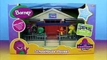 barney friends schoolhouse playset disney pixar cars lightning mcqueen mater crash into barney pre r