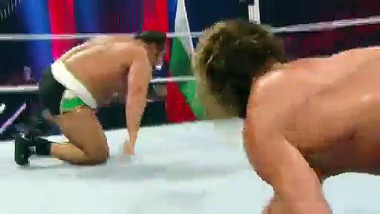 Wwe RAW 2015 08 31 full HD Rusev vs ziggler great fight