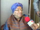S.E.Mme Président Ellen Johnson Sirleaf du Liberia a l'ONU