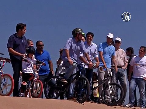 В Рио представили новый трек BMX для Олимпиады