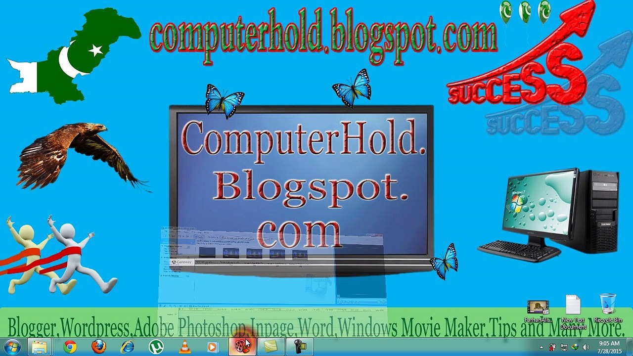 Windows Movie Maker Video Tutorial Part 16 In Urdu And Hindi