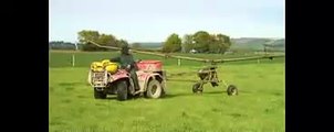 Moving the effluent irrigator on a New Zealand Dairy Farm