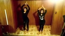 Indians Sweet girls dancing in home on kamli song