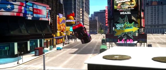 Disney Pixar Cars Lightning McQueen USA Custom and Batman Superhero !